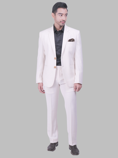 White Slim Fit Suit