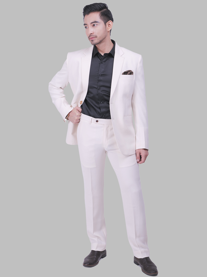 White Slim Fit Suit