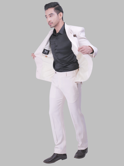 White Slim Fit Suit