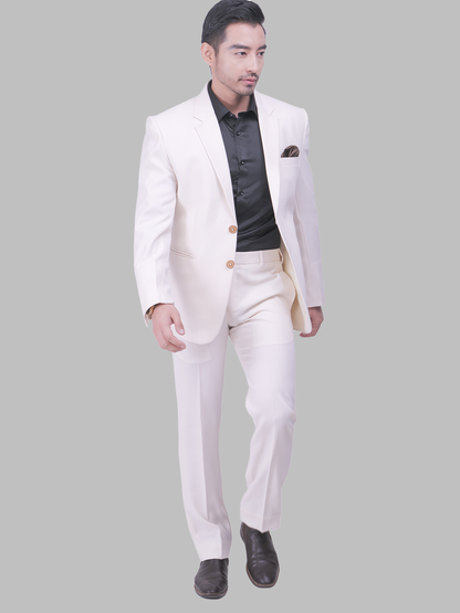 White Slim Fit Suit